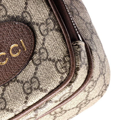 Neo Vintage Top Handle Crossbody Bag GG Coated Canvas Mini