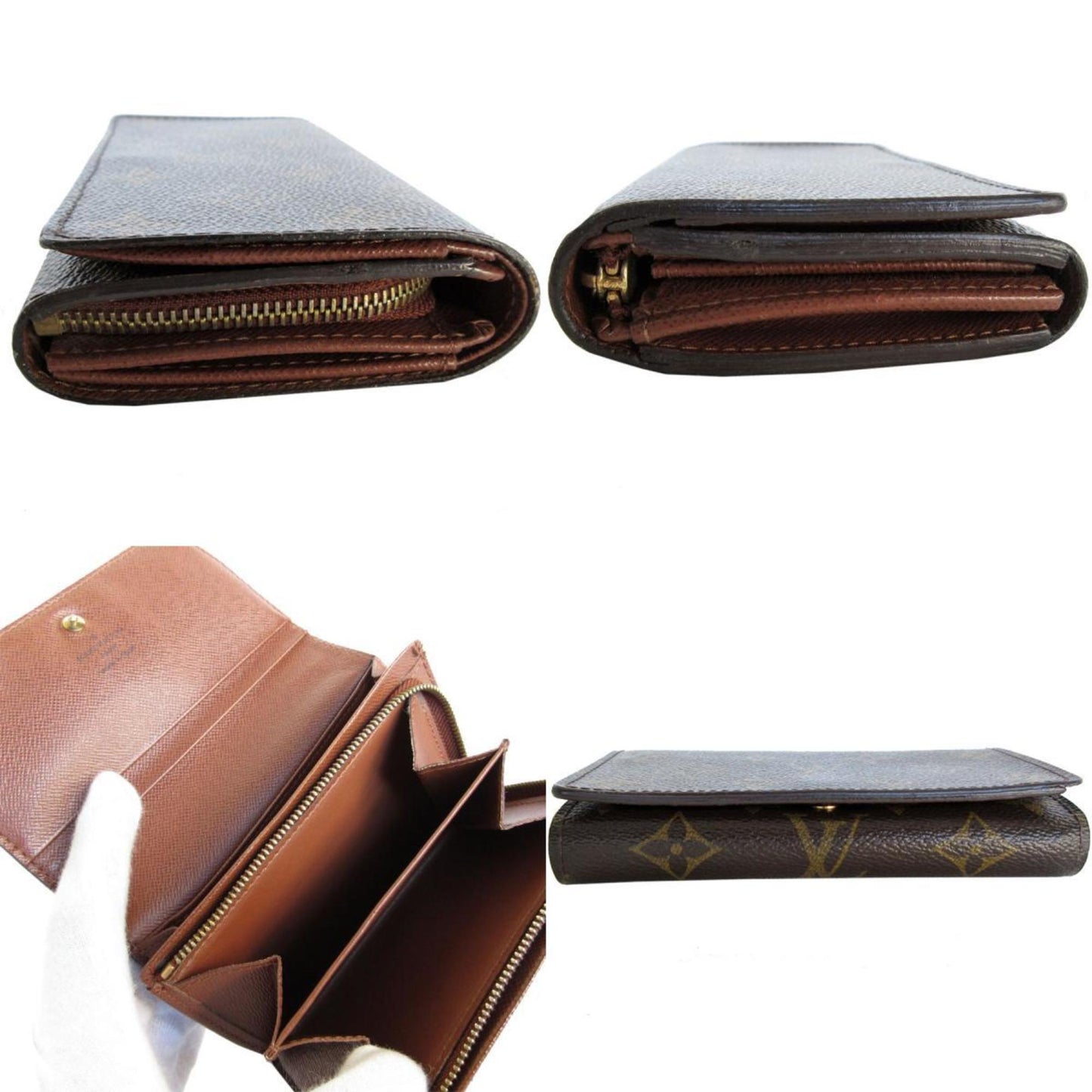 Louis Vuitton  Monogram Canvas Wallet (Bi-Fold)