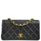 Chanel Flap Mini Lambskin Black Shoulder Bag Style 4