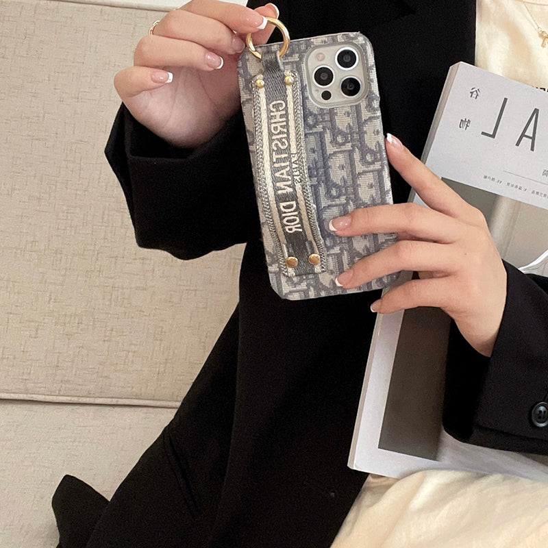 Luxury Classic CD Gray iPhone Case