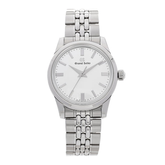 Stainless Steel 37mm Elegance Collection Manual Winding Watch Silver SBGW305