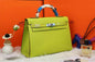Luxury Hermes Kelly 32Cm Epsom Leather Handbag Lemon Yellow