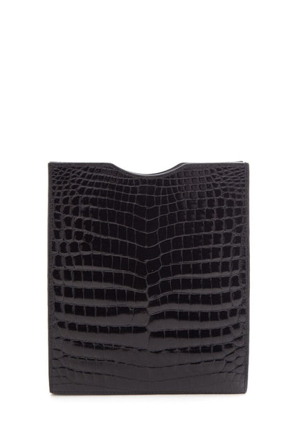 Hermès Black Crocodile Niloticus Onimaitou Crossbody