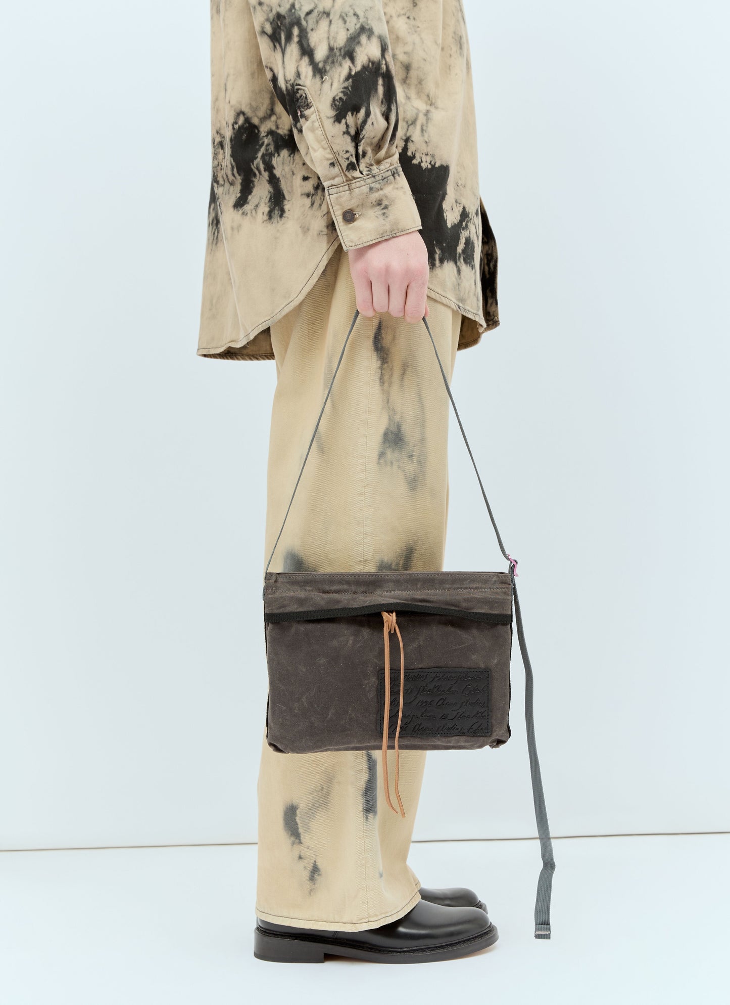 Acne Studios Men Canvas Crossbody Bag