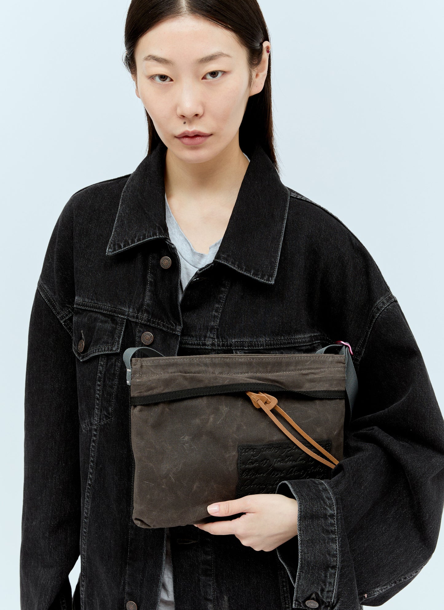 Acne Studios Women Canvas Crossbody Bag