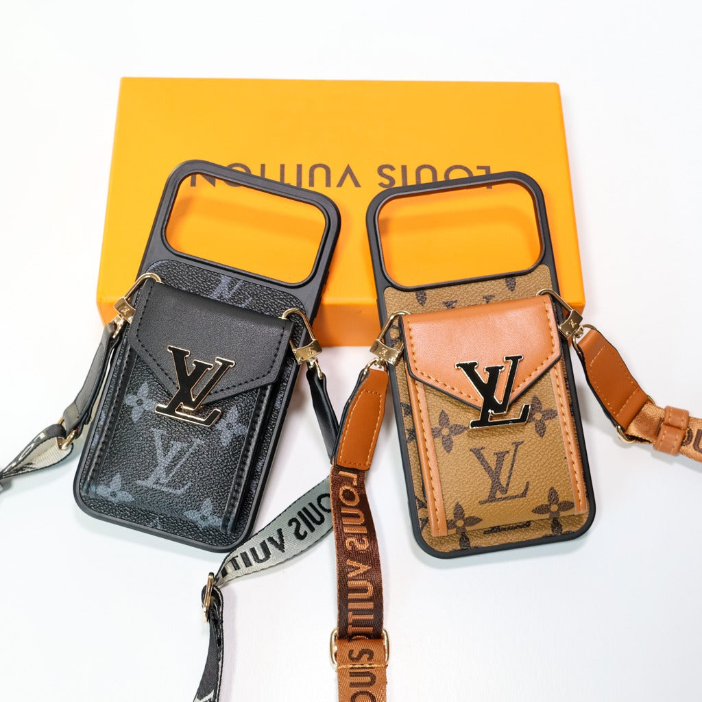 Crossbody iPhone Series Case Card Holder