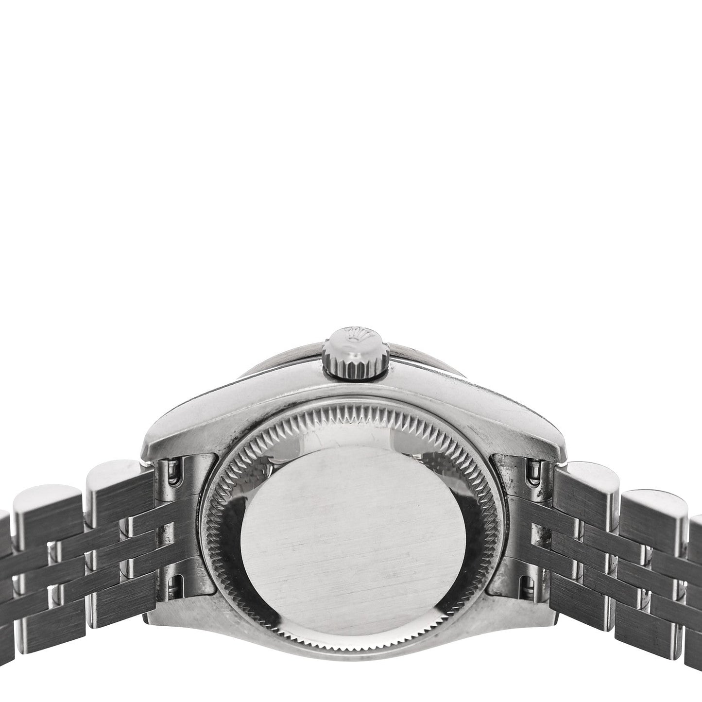 Stainless Steel 18K White Gold Diamond Mother of Pearl 26mm Oyster Perpetual Datejust Watch 179384