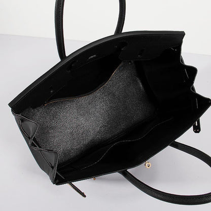 Luxury Hermes 35Cm Birkin Bag Epsom Leather Black Gold