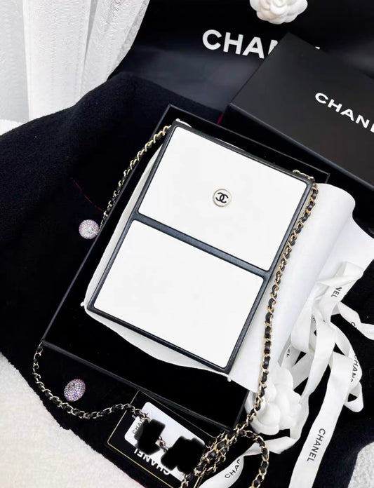 Chanel Luxury Leather Black Clutch