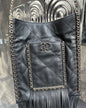 Rare Chanel 22C Leather Chain Tassel Small