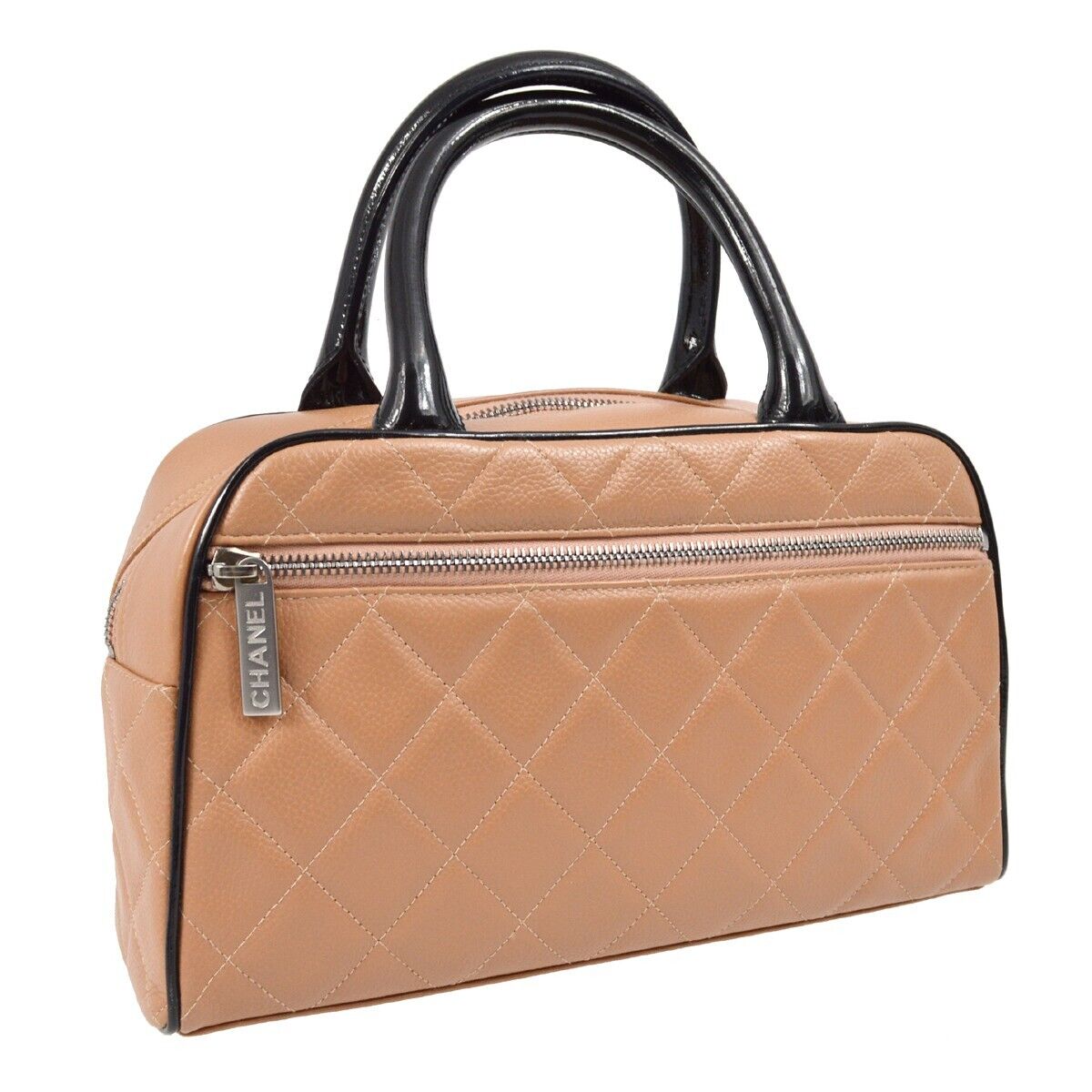 Chanel Caviar Brown Luxury Handbag