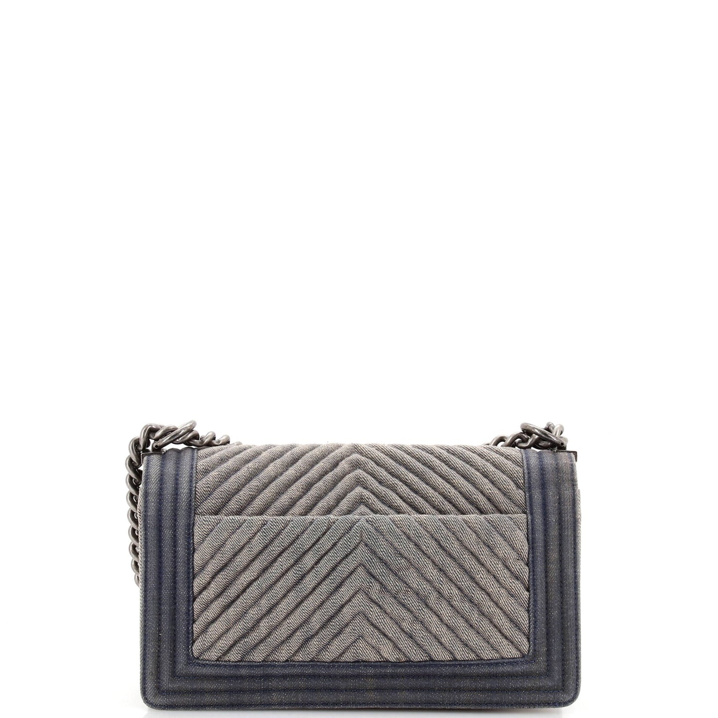 Chanel Boy Flap Bag Chevron Old