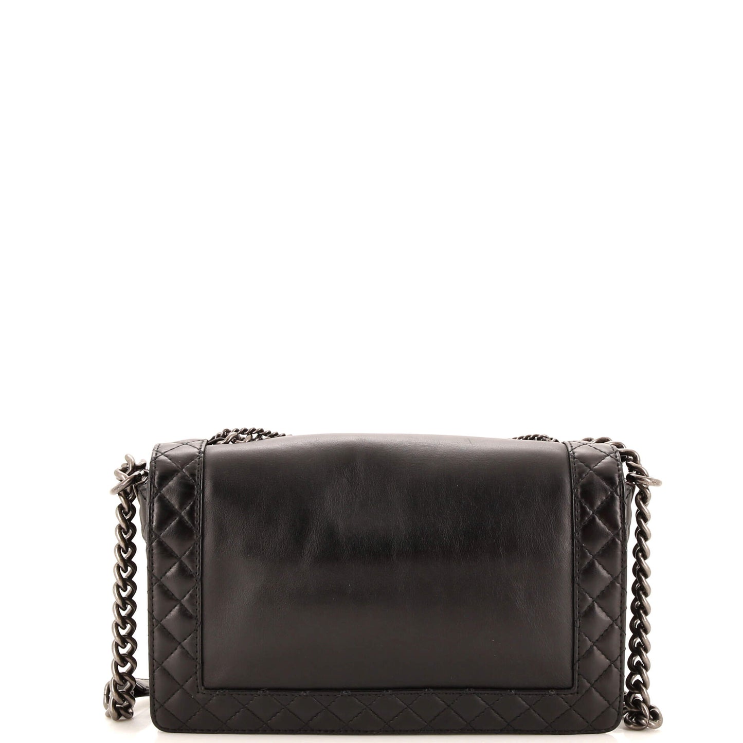 Chanel Boy Lambskin Shoulder Bag Style 24