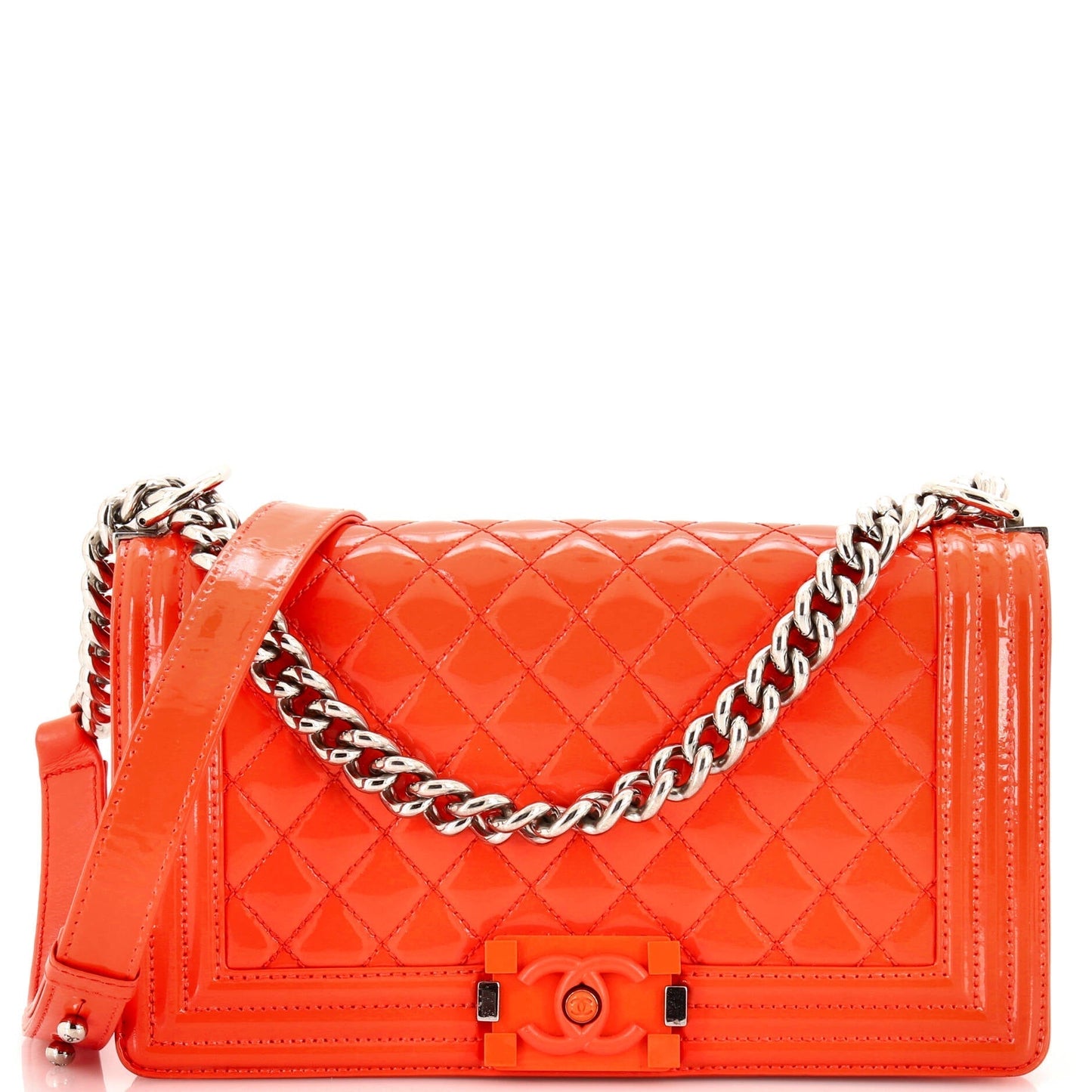 Chanel Boy Quilted Shoulder Bag Style 2