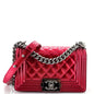 Chanel Boy Small Quilted Shoulder Bag