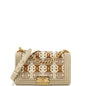 Chanel Boy Flap Bag Woven Leather Old
