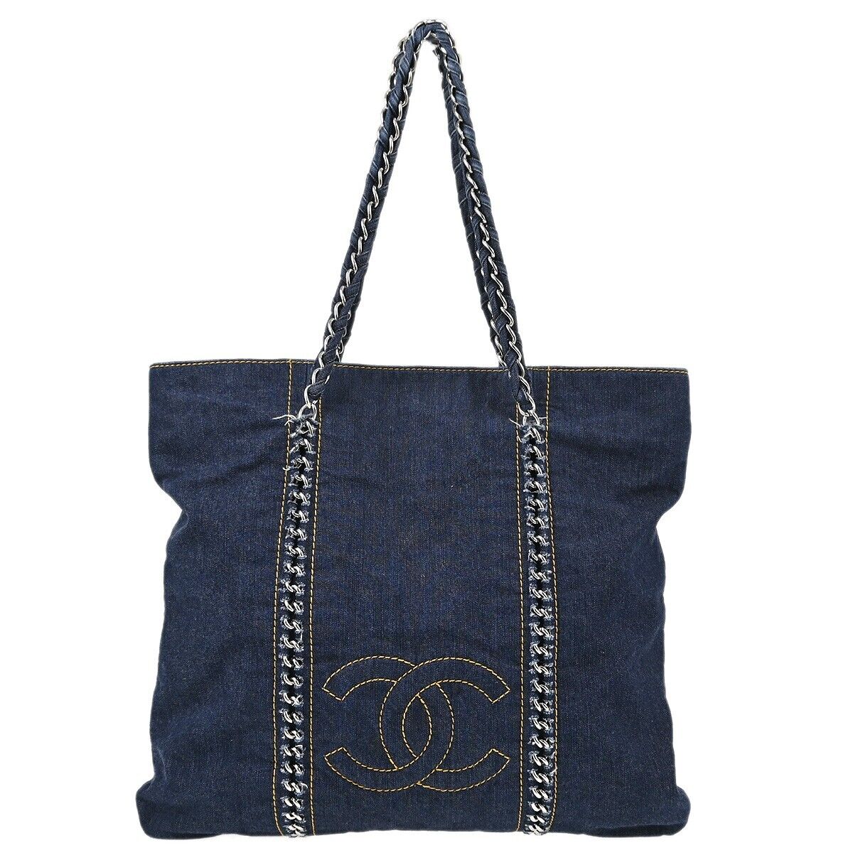 Chanel Blue Luxury Tote