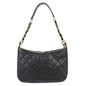 Chanel Black Caviar Skin Hobo Handbag