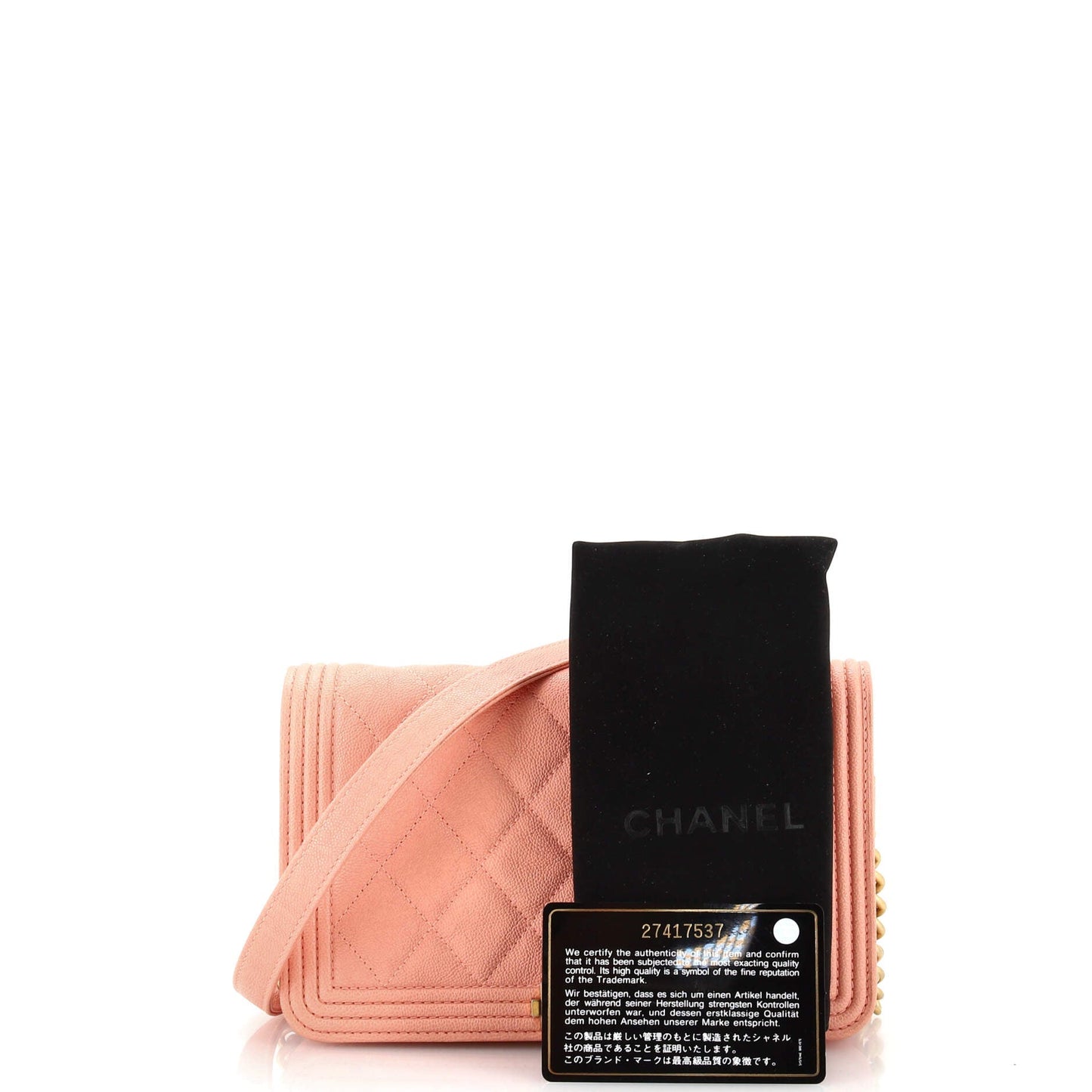 Chanel Boy Quilted Chain Crossbody