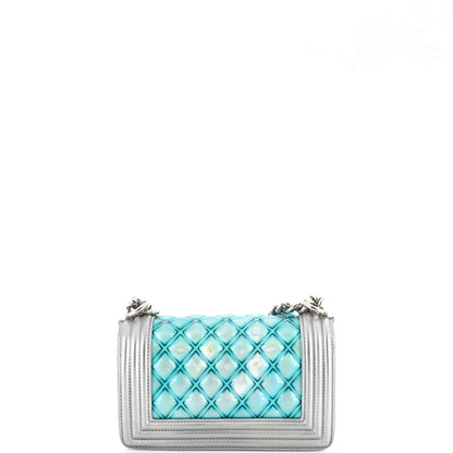 Chanel Boy Flap Bag Quilted Holographic