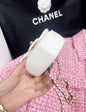 Chanel 22S White Small Heart Bag