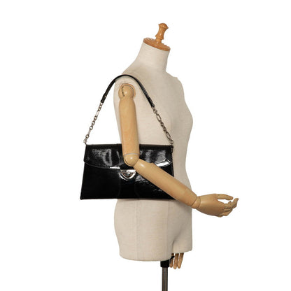 Louis Vuitton Epi Noir Shoulder Bag Crossbody Bag M4027N Patent