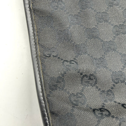 Gucci Black GG Canvas Crossbody Bag gu9909cc