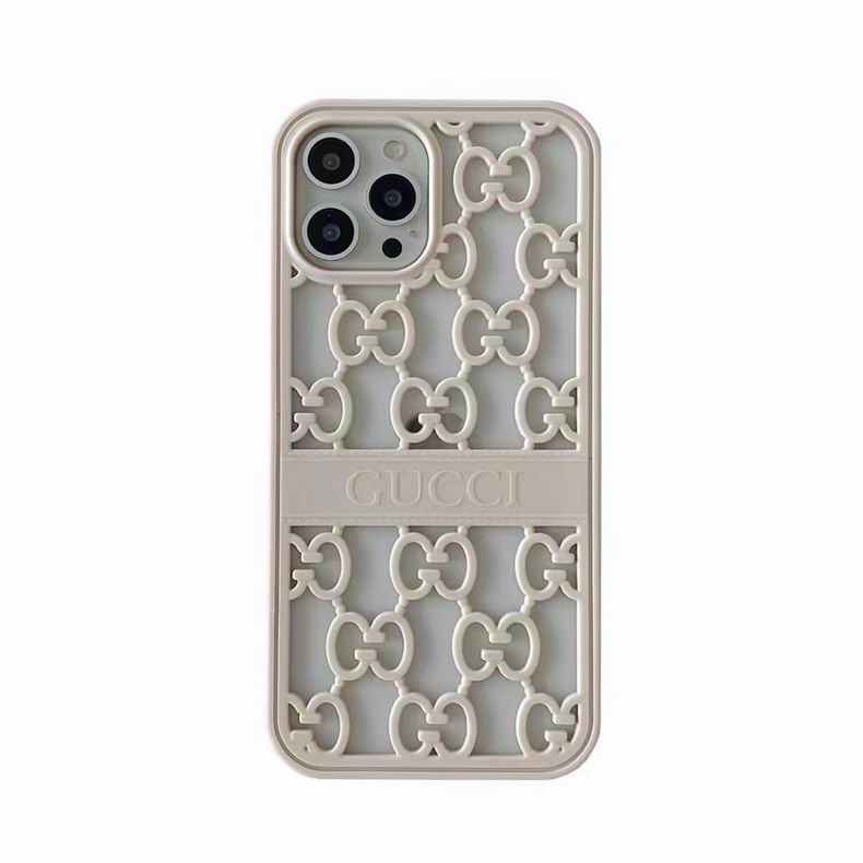 Gucci Case iPhone 14 13 12 11 Pro Max Case Hollow