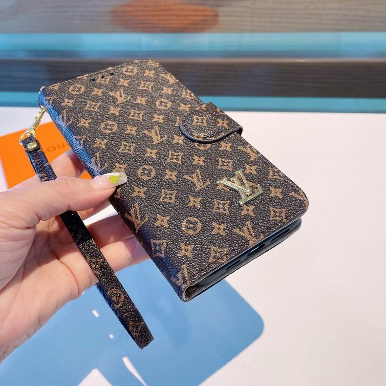 Louis Vuitton iPhone Folio Wallet Case for 1116 Pro Max Plus