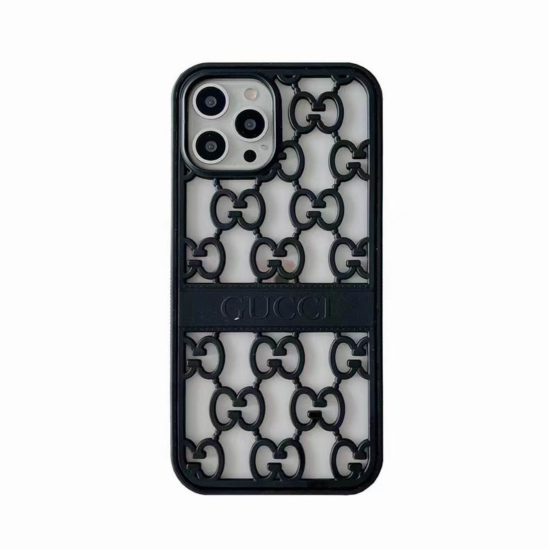 Gucci Case iPhone 14 13 12 11 Pro Max Case Hollow