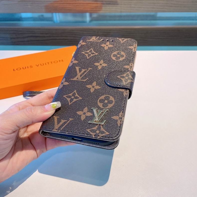 Louis Vuitton Phone Wallet Case for iPhone 1116 Pro Max Plus