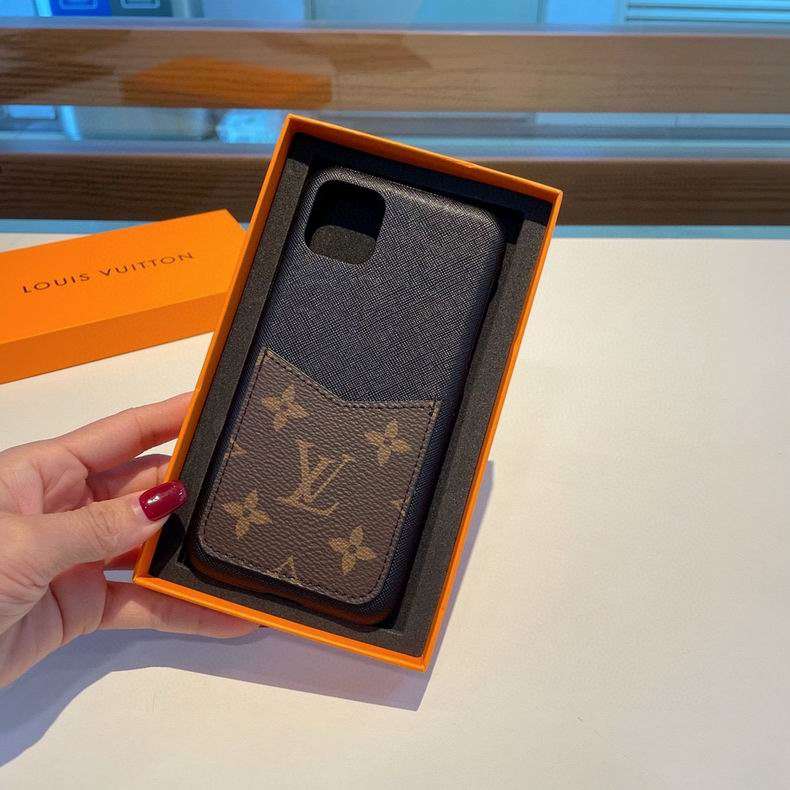 Louis Vuitton Phone Case with Card Holder 1116 Pro Max Plus