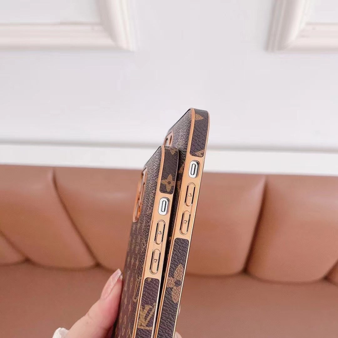 LV Brown Pattern Monogram iPhone Case For 1116 Series