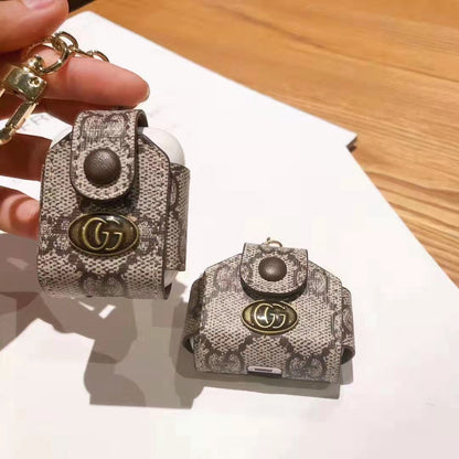Gucci Leather AirPods Case for 12Pro Generation
