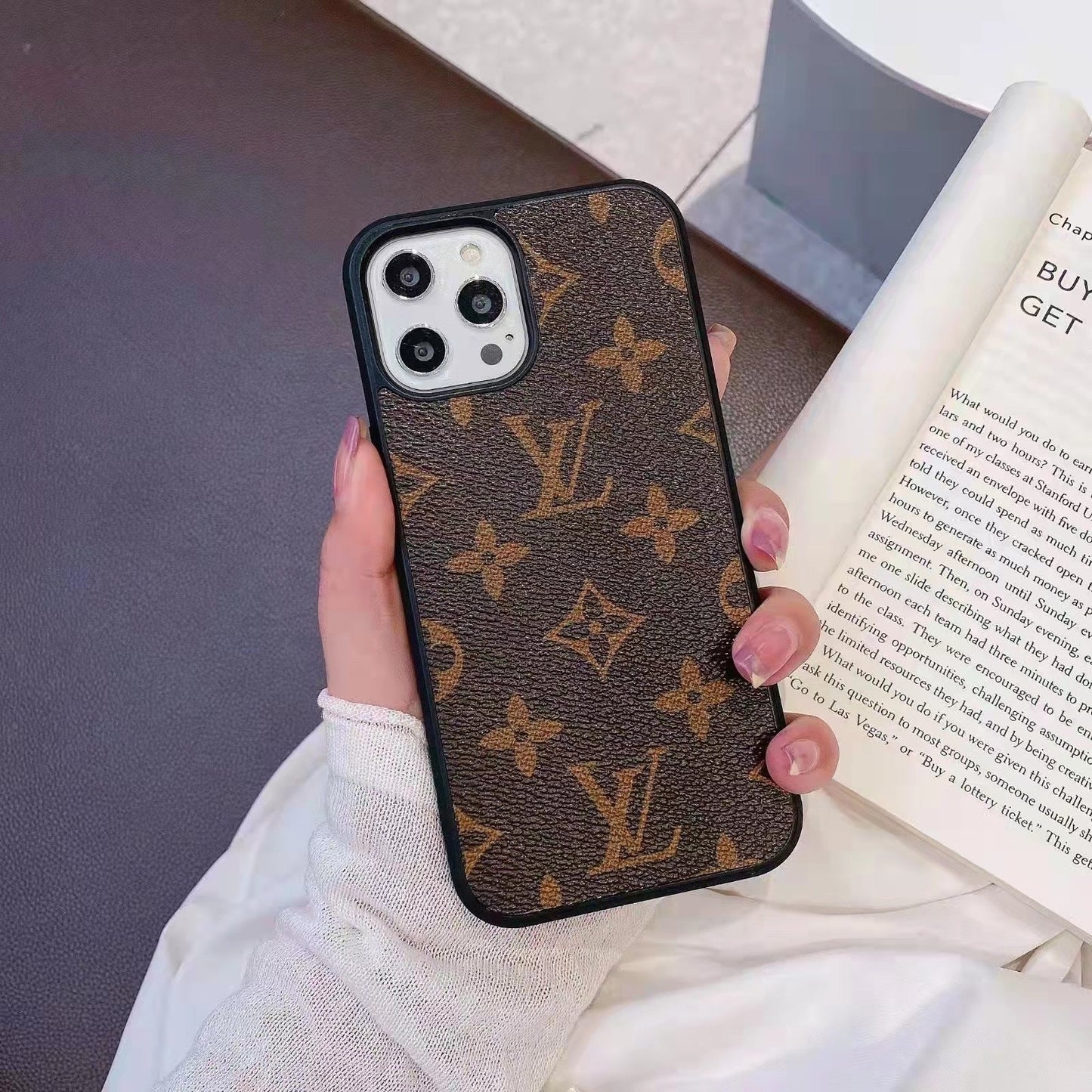 LV Phone Case iPhone X16 Pro Max Plus