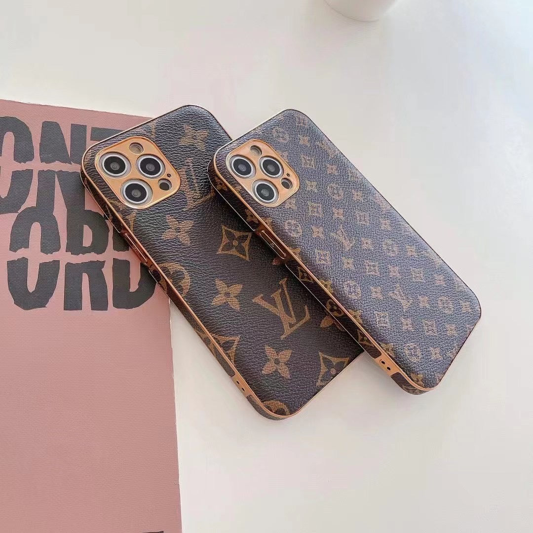 LV Brown Pattern Monogram iPhone Case For 1116 Series
