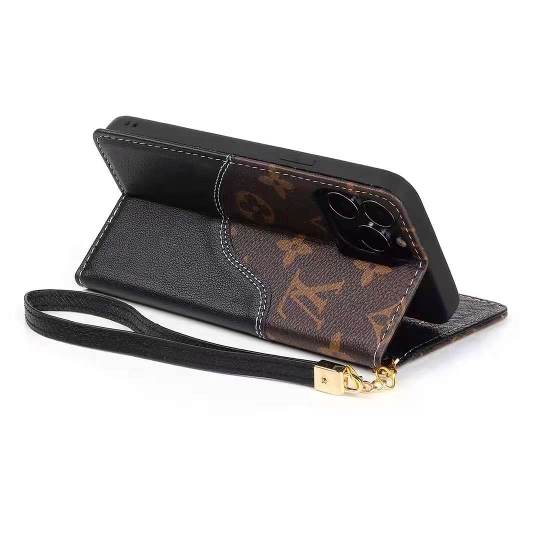 LV Phone Cover Case Wallet for iPhone X16 Pro Max Plus Series