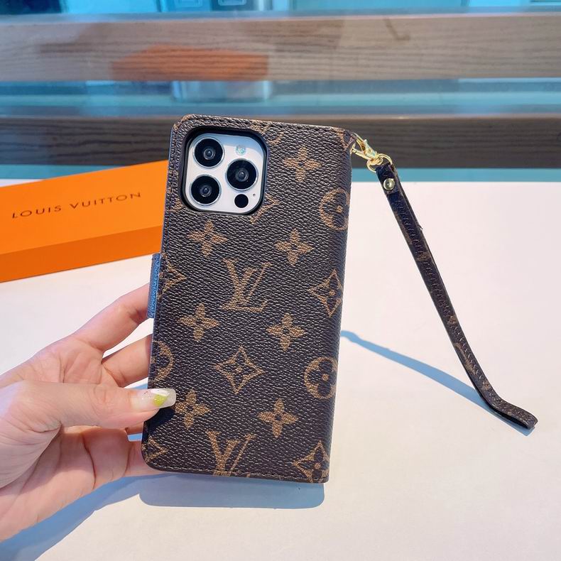 Louis Vuitton Phone Wallet Case for iPhone 1116 Pro Max Plus