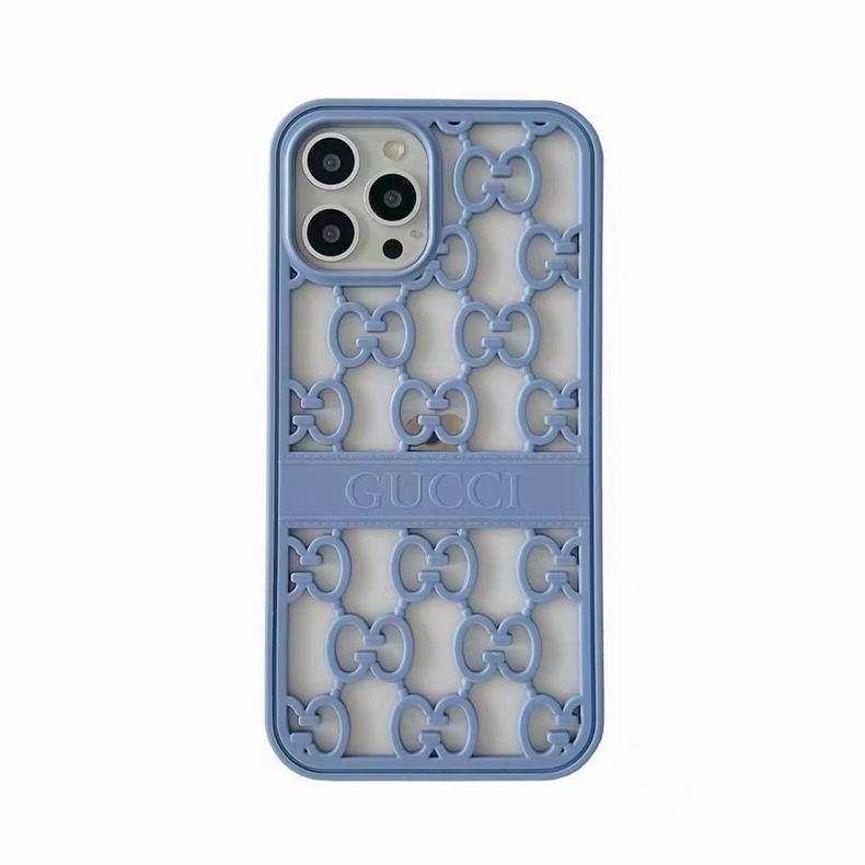 Gucci Case iPhone 14 13 12 11 Pro Max Case Hollow