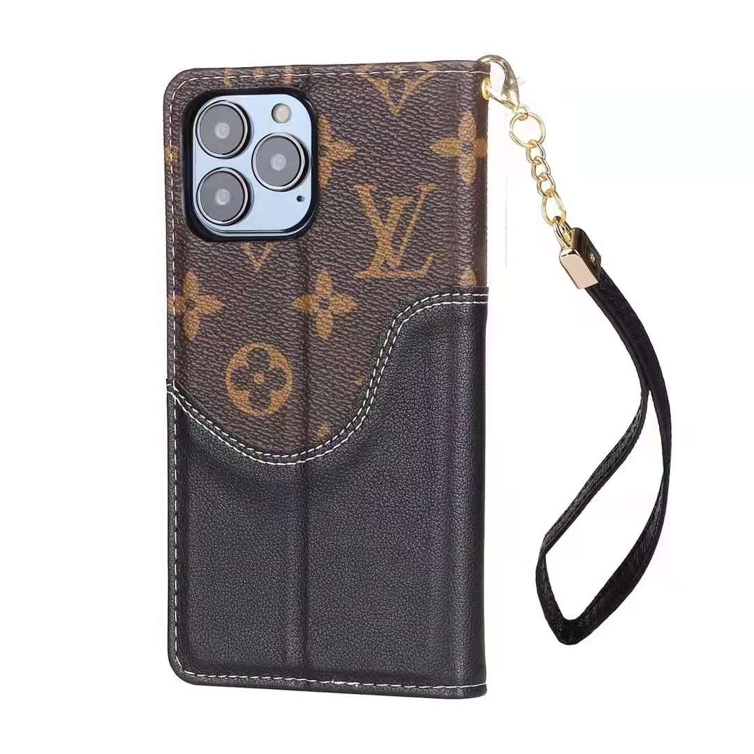 LV Phone Cover Case Wallet for iPhone X16 Pro Max Plus Series