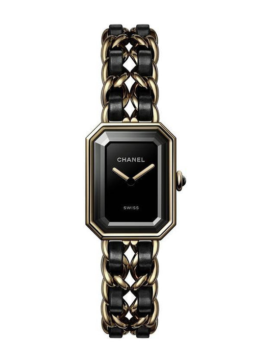 Premier Edition Original Chain Watch Black Chanel