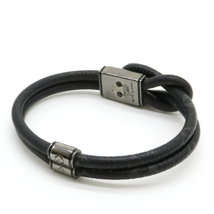 Louis Vuitton  Monogram Eclipse Metal Monogram Eclipse Charm Bracelet