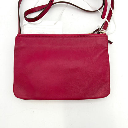 Celine Trio Crossbody Bag - Red Crossbody Bag LA375