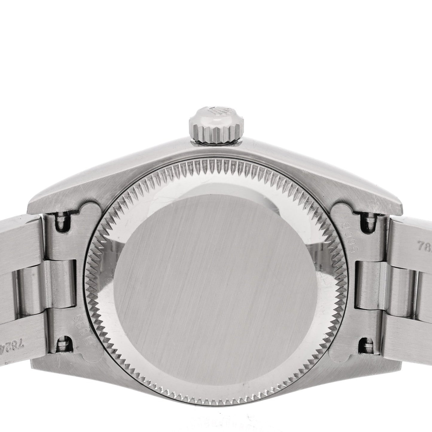 Stainless Steel 24mm Oyster Perpetual Datejust Watch Pink 76080
