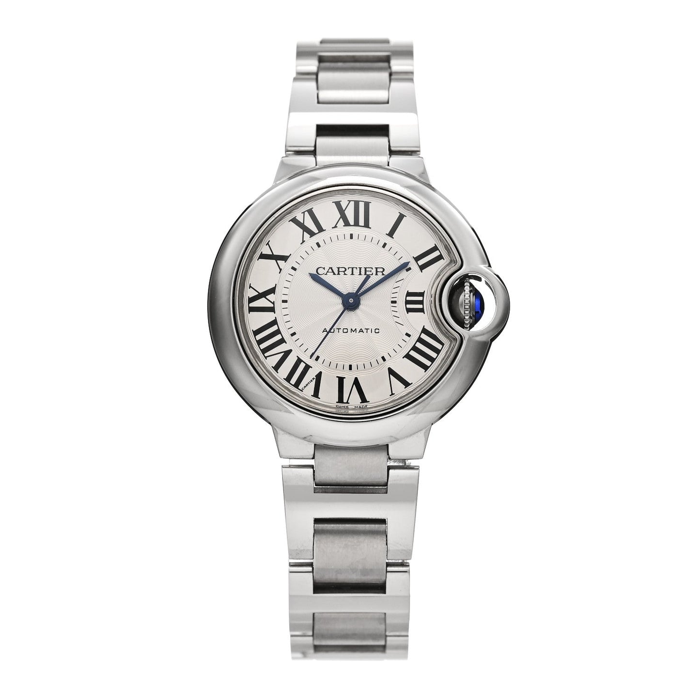 Stainless Steel 33mm Ballon Bleu De Cartier Automatic Watch