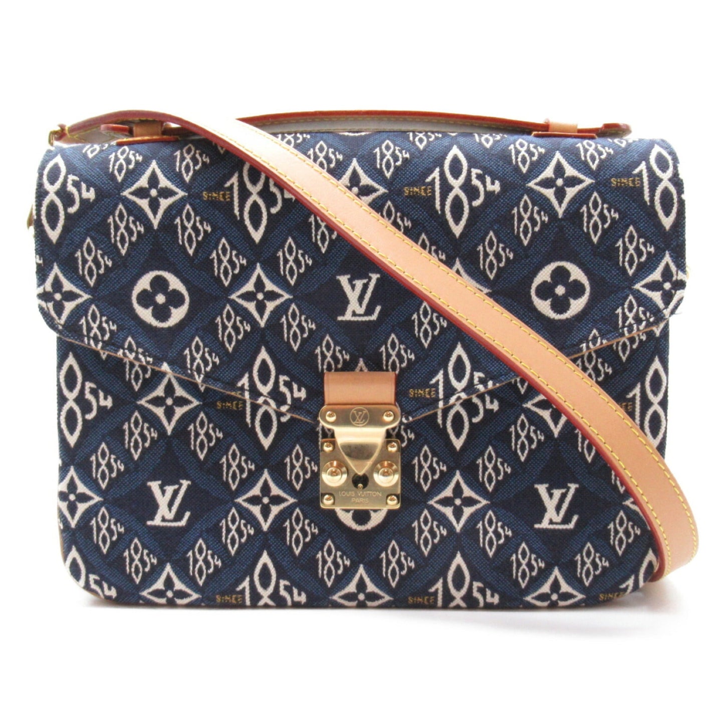 Louis Vuitton  Coated Canvas Pochette Shoulder Bag