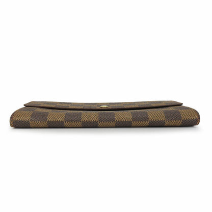 Louis Vuitton  Ebene Damier Canvas Long Wallet (Bi-Fold)