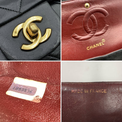 Chanel Black Quilted Timeless Classic 2.55 Shoulder Bag 25 cm