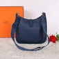 Luxury Hermes Evelyne Iii Crossbody Bag Pm Dark Blue