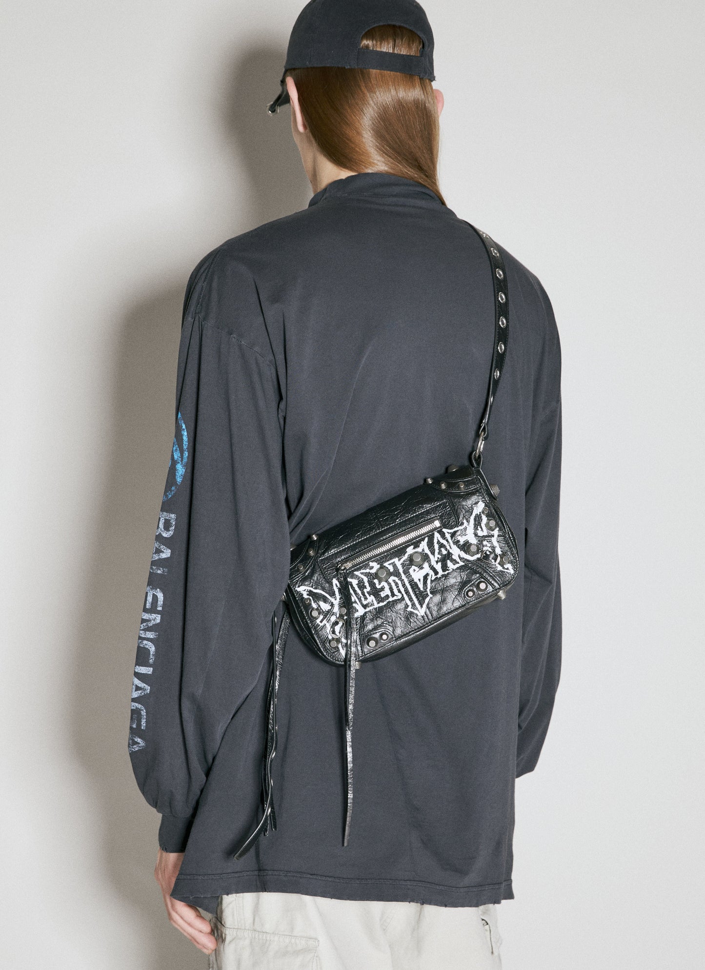 Balenciaga Men Le Cagole Xs Flap Crossbody Bag